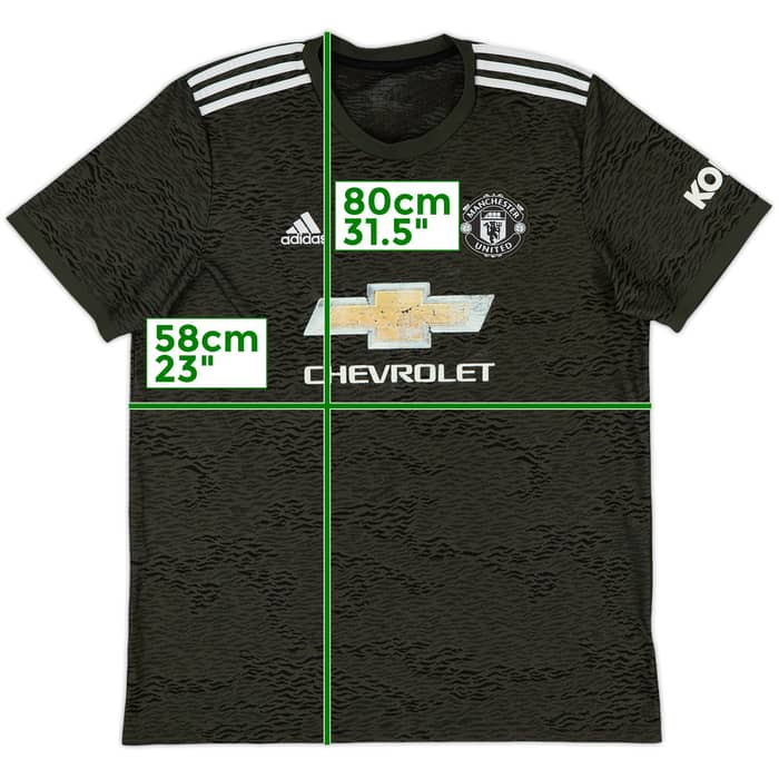 2020-21 Manchester United Away Shirt - 5/10 - (XL)