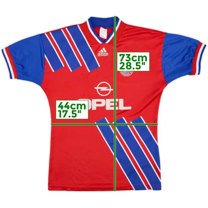 1993-95 Bayern Munich Home Shirt - 7/10 - (S)