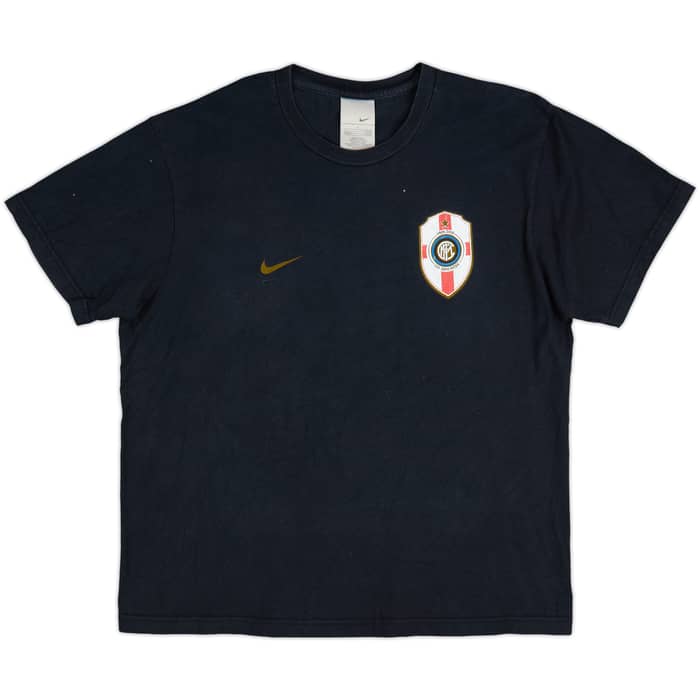 2008-09 Inter Milan Nike 100 Anniversary Cotton Tee - 5/10 - (L)