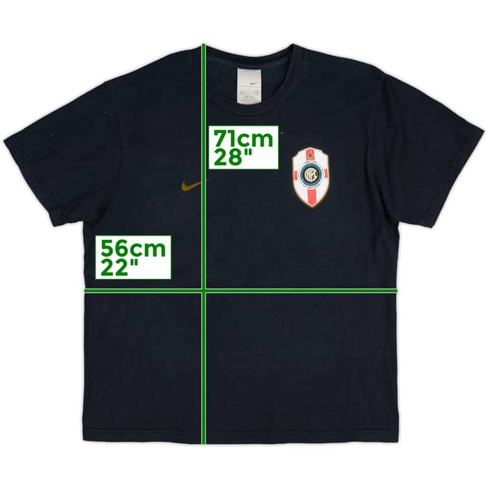 2008-09 Inter Milan Nike 100 Anniversary Cotton Tee - 5/10 - (L)