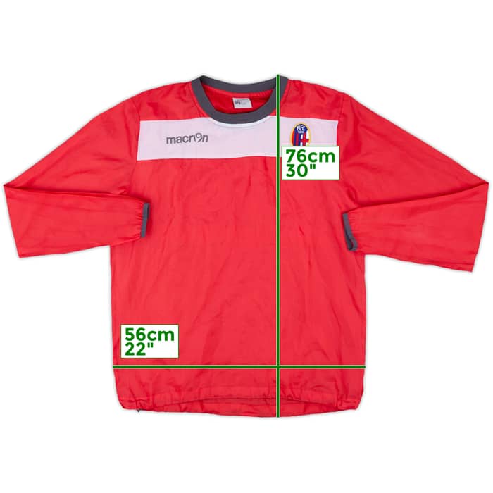 2013-14 Bologna Macron Drill Top - 8/10 - (L)