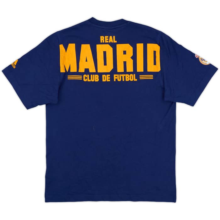 2006-07 Real Madrid adidas Cotton Tee - 7/10 - (S)