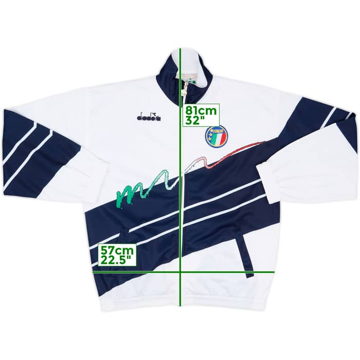 1990 Italy Diadora Track Jacket - 8/10 - (L)