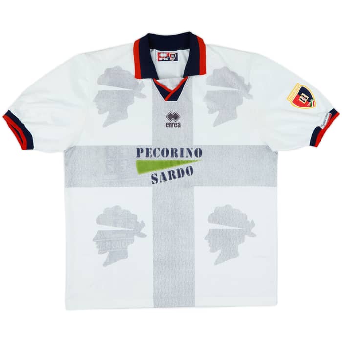 1995-96 Cagliari Away Shirt - 8/10 - (XL)