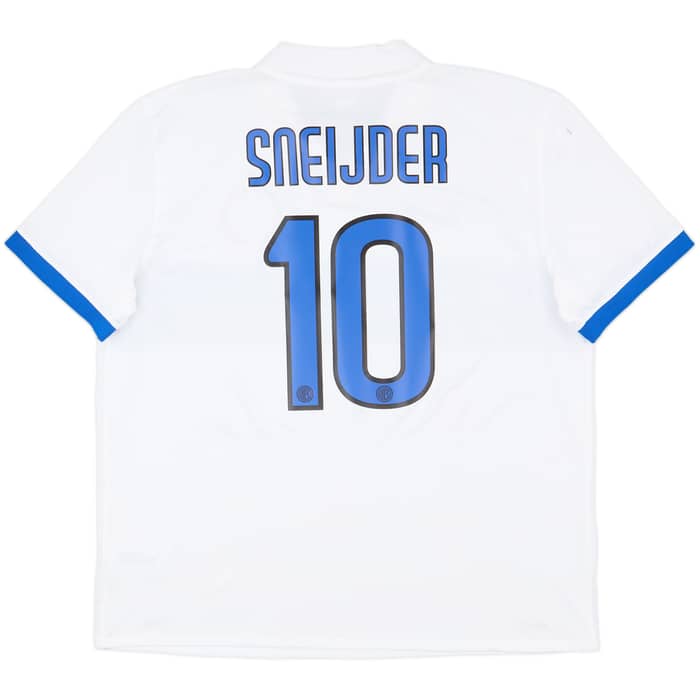 2009-10 Inter Milan Away Shirt Sneijder #10 - 9/10 - (XXL)