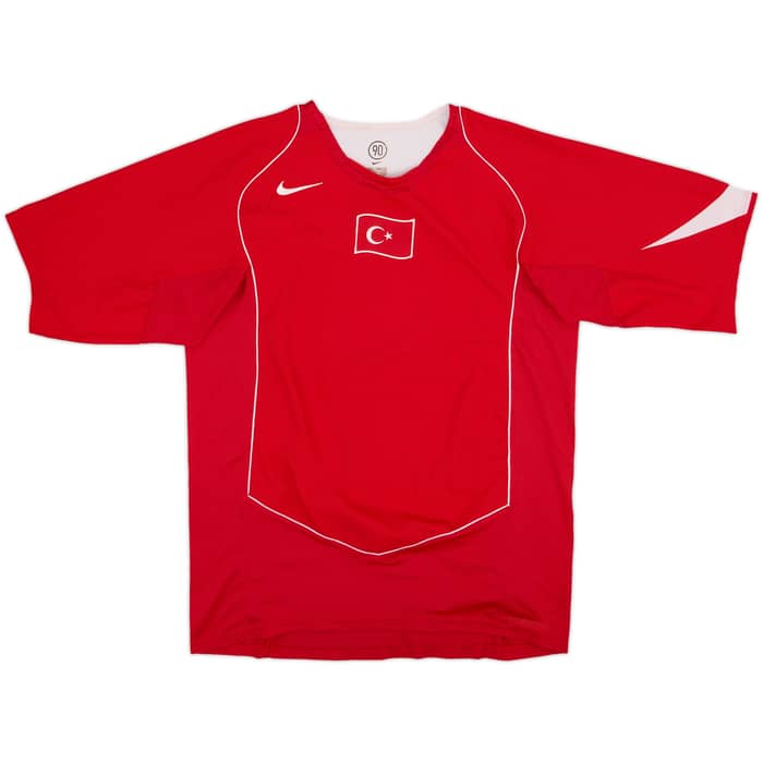 2004-06 Turkey Home Shirt - 9/10 - (L)