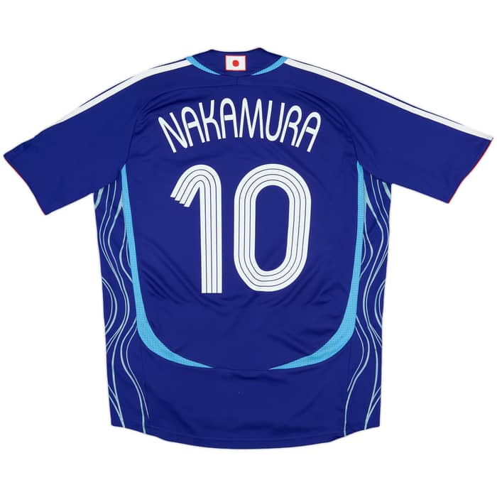 2006-08 Japan Home Shirt Nakamura #10 - 8/10 - (M)