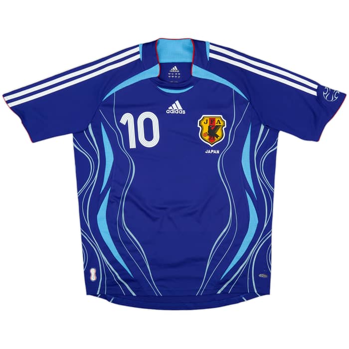 2006-08 Japan Home Shirt Nakamura #10 - 8/10 - (M)