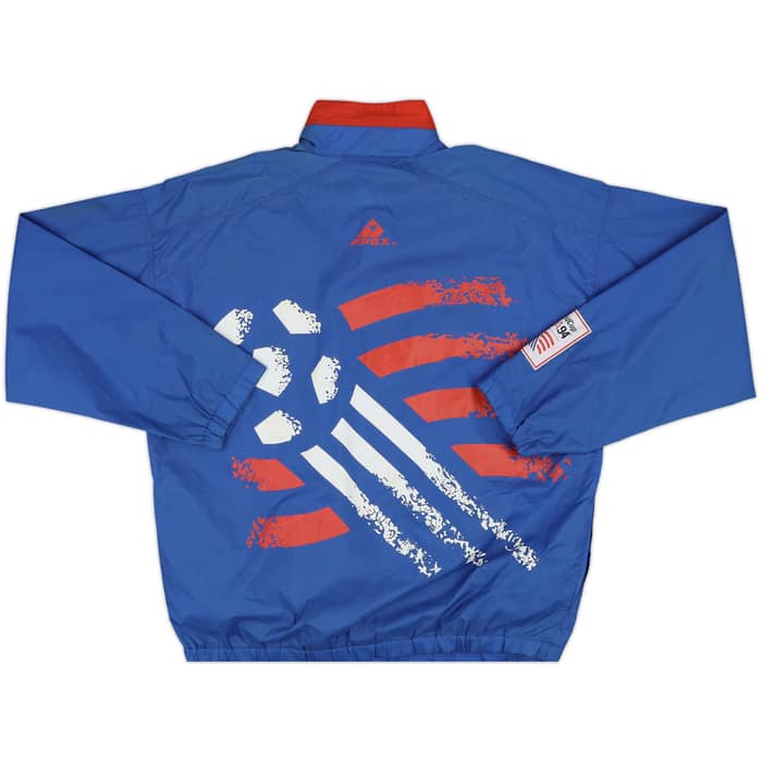1994 World Cup USA 94 Apex 1/4 Zip Rain Jacket - 8/10 - (M)