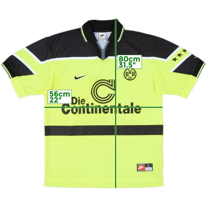 1997-98 Borussia Dortmund Home Shirt - 8/10 - (L)