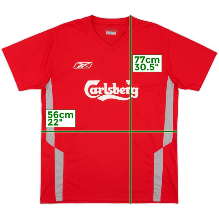 2004-05 Liverpool Reebok Training Shirt - 9/10 - (S)
