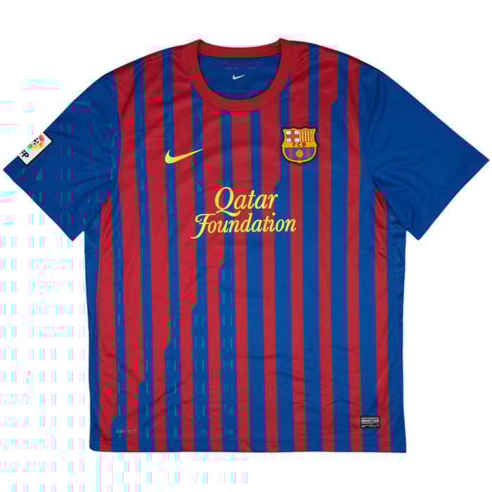 2011-12 Barcelona Home Shirt A.Iniesta #8 - 8/10 - (XL)