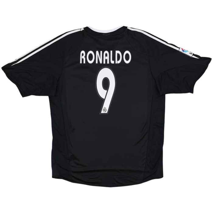 2004-05 Real Madrid Away Shirt Ronaldo #9 - 7/10 - (L)