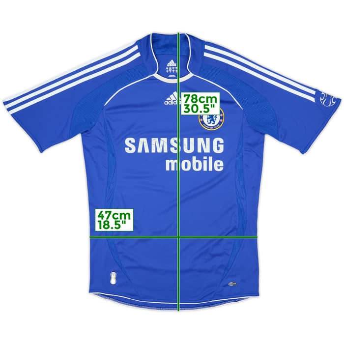 2006-08 Chelsea Home Shirt - 5/10 - (S)
