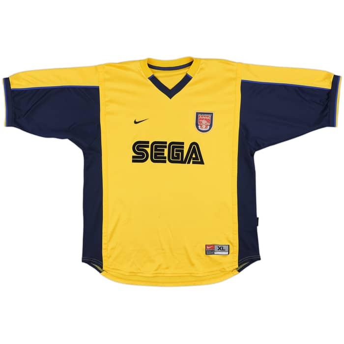 1999-01 Arsenal Away Shirt Henry #14 - 8/10 - (XL)