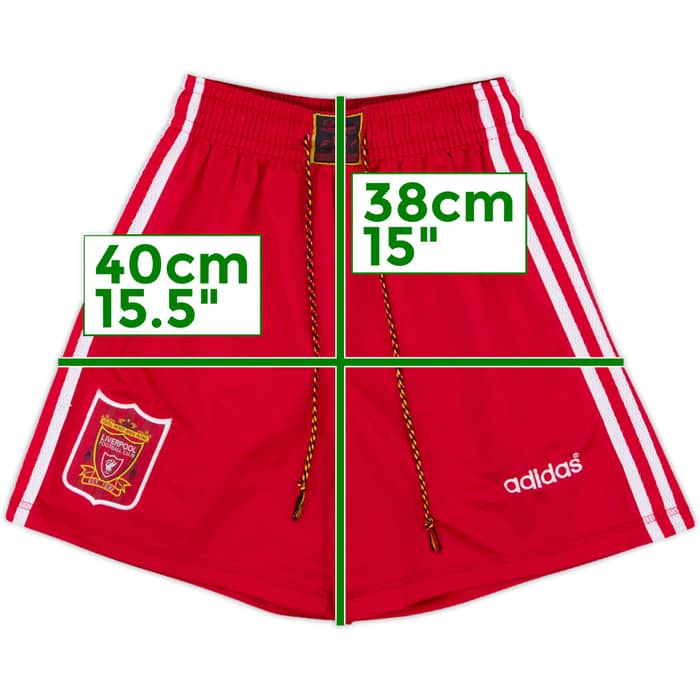 1995-96 Liverpool Home Shorts - 9/10 - (S)