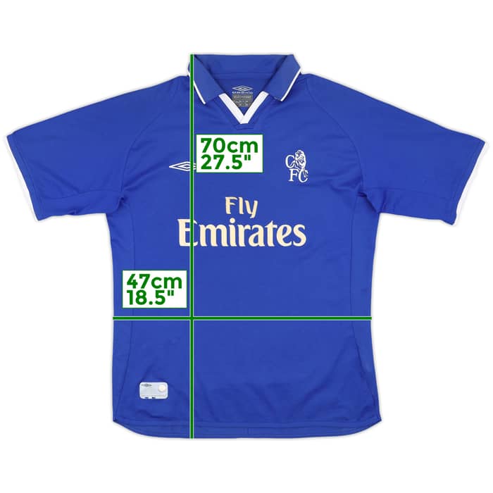 2001-03 Chelsea Home Shirt - 5/10 - (L)