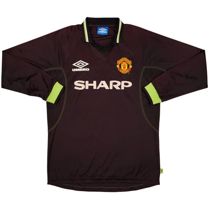 1998-99 Manchester United Third L/S Shirt Yorke #19 - 6/10 - (M)