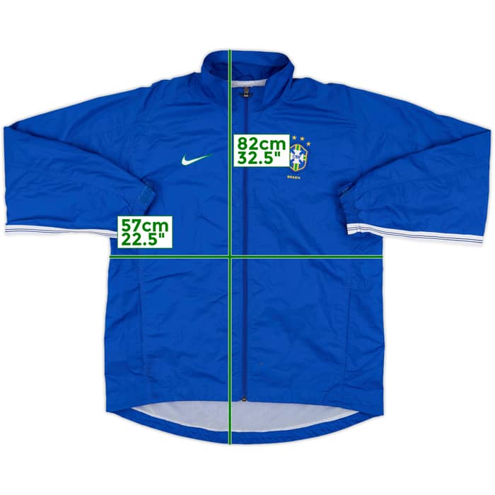 1998-00 Brazil Nike Track Jacket - 8/10 - (M)