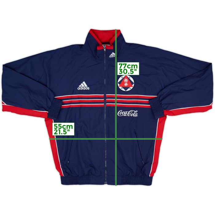 1998-99 South China adidas Track Jacket - 8/10 - (L)
