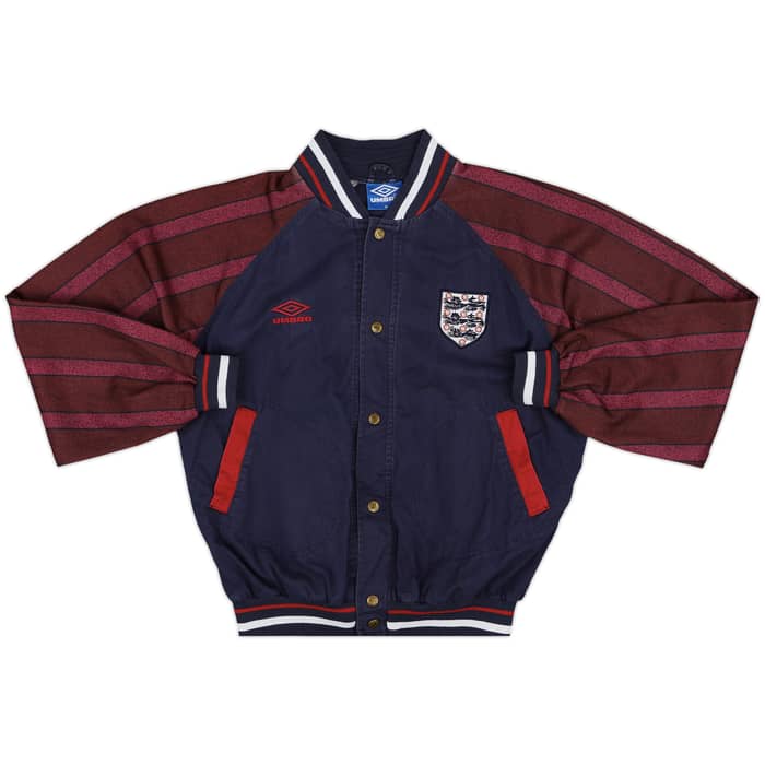 1994-96 England Umbro Bomber Jacket - 8/10 - (M)