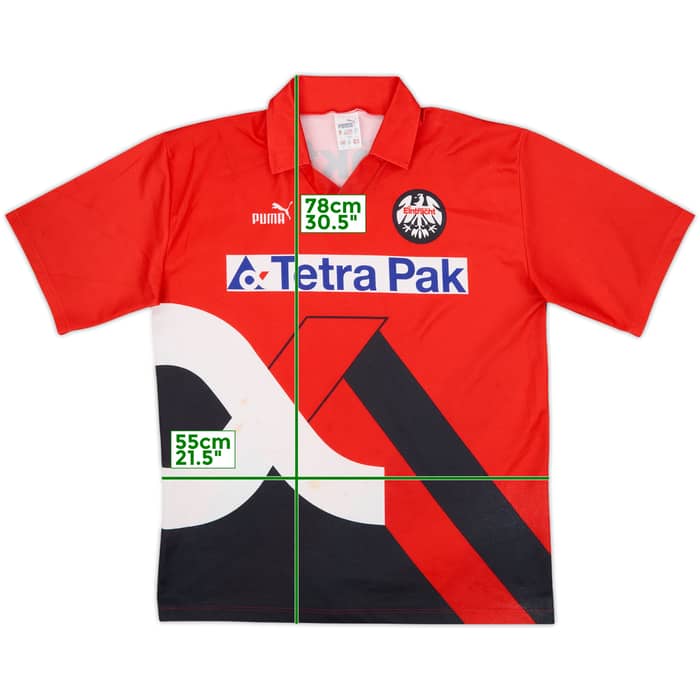 1993-94 Eintracht Frankfurt Home Shirt - 6/10 - (L)