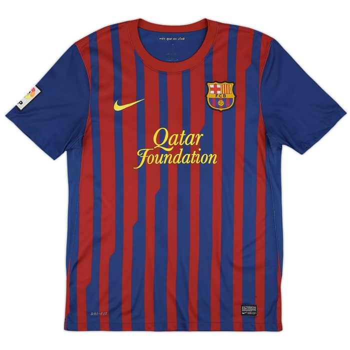 2011-12 Barcelona Home Shirt Messi #10 - 7/10 - (M)
