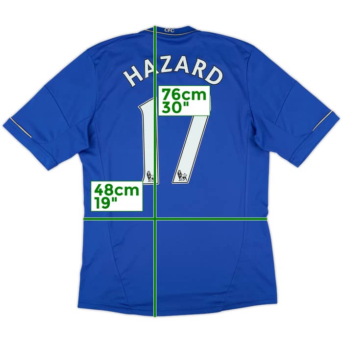2012-13 Chelsea Home Shirt Hazard #17 - 5/10 - (M)
