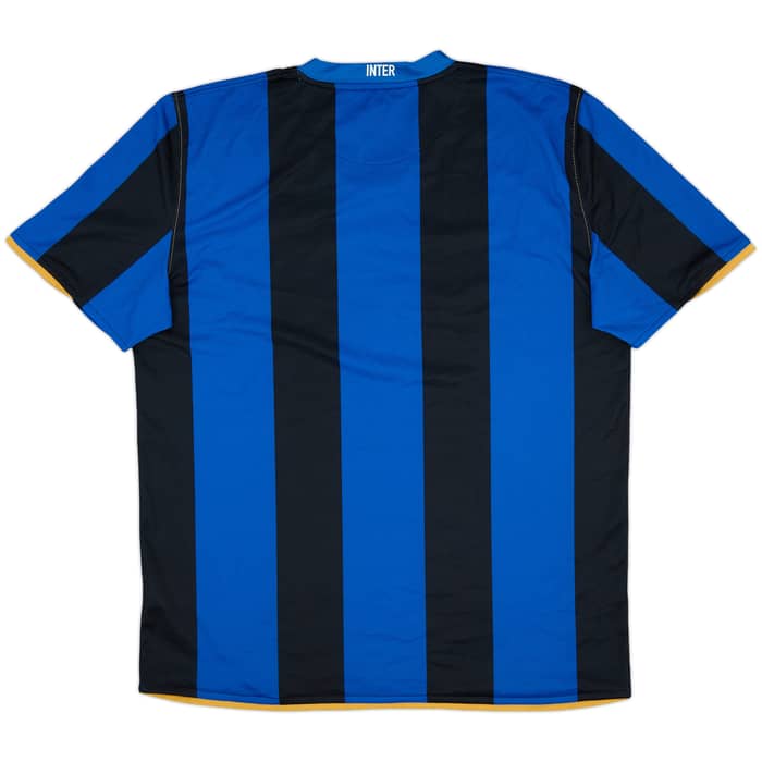 2008-09 Inter Milan Home Shirt - 7/10 - (XL)