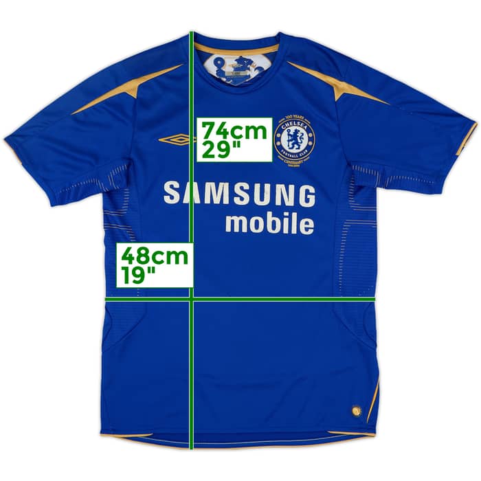 2005-06 Chelsea Centenary Home Shirt - 5/10 - (M)