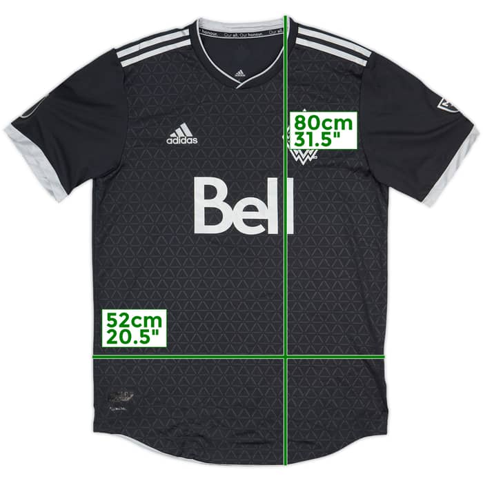 2018 Vancouver Whitecaps Authentic Away Shirt - 9/10 - (L)