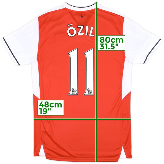 2016-17 Arsenal Home Shirt Ozil #11 (S)