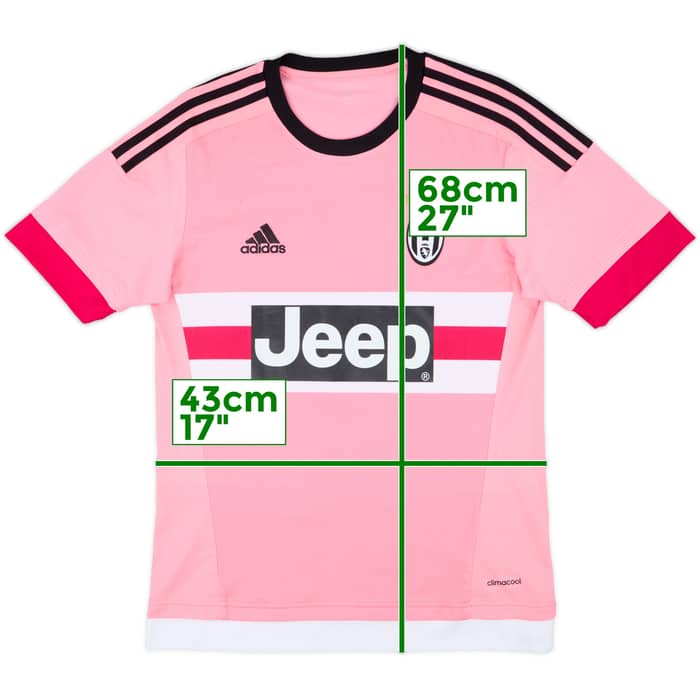 2015-16 Juventus Away Shirt - 7/10 - (S)