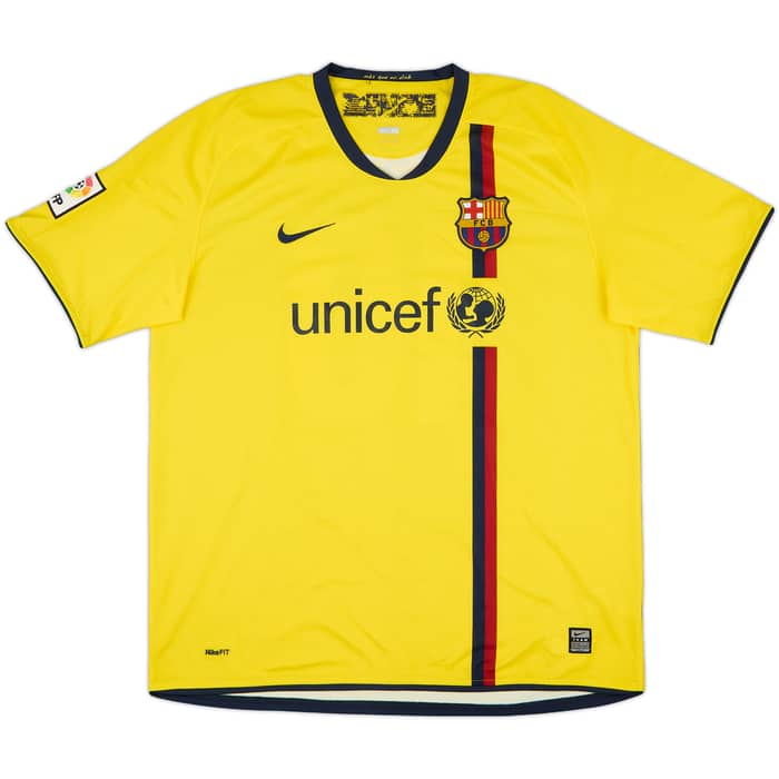 2008-10 Barcelona Away Shirt Messi #10 - 7/10 - (XL)