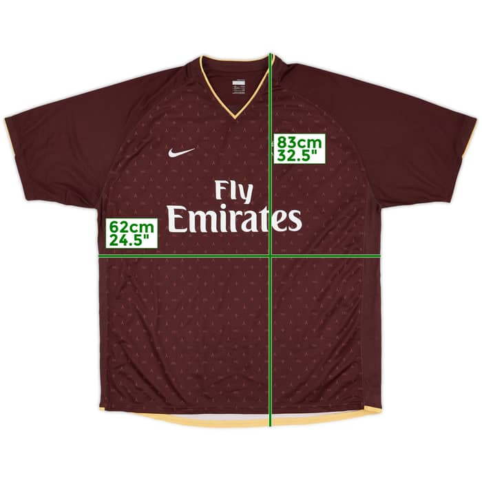 2006-07 Paris Saint-Germain Away Shirt - 8/10 - (XXL)