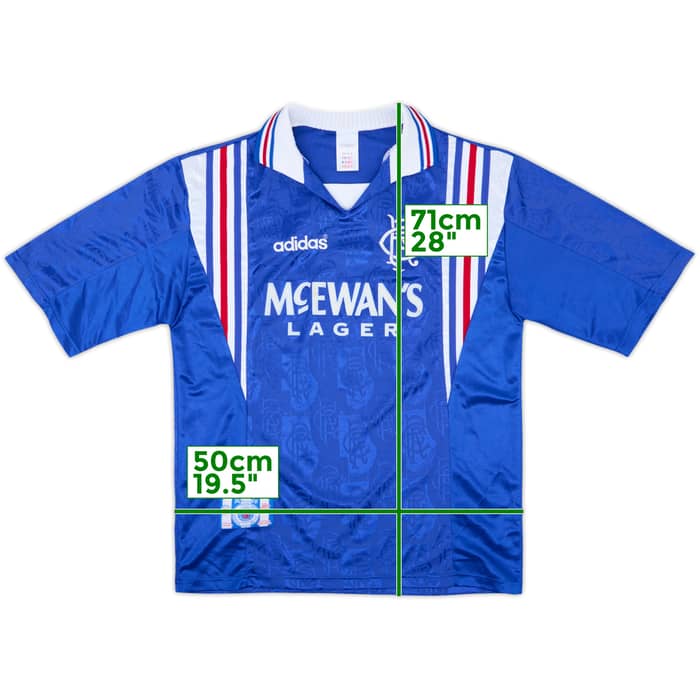 1996-97 Rangers Home Shirt - 9/10 - (M)