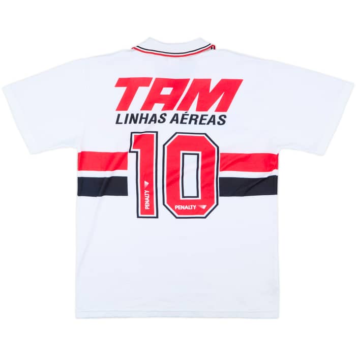 1992 Sao Paulo Home Shirt #10 - 8/10 - (M)