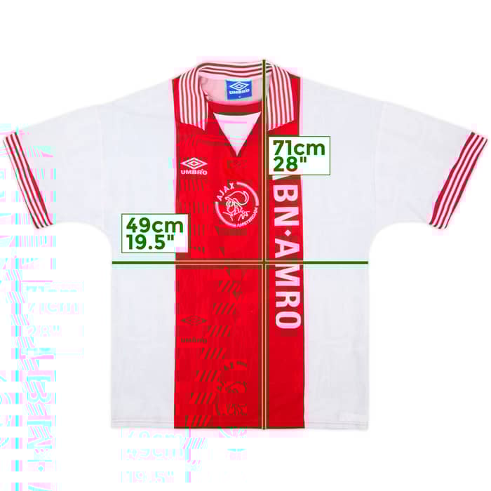 1996-97 Ajax Home Shirt - 9/10 - (M)