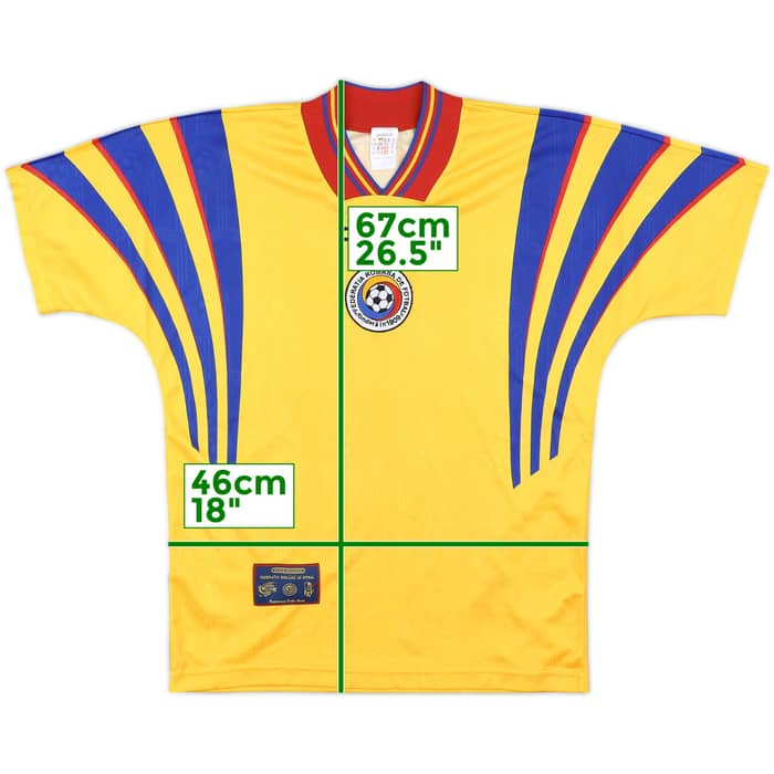 1996-98 Romania Home Shirt - 9/10 - (S)