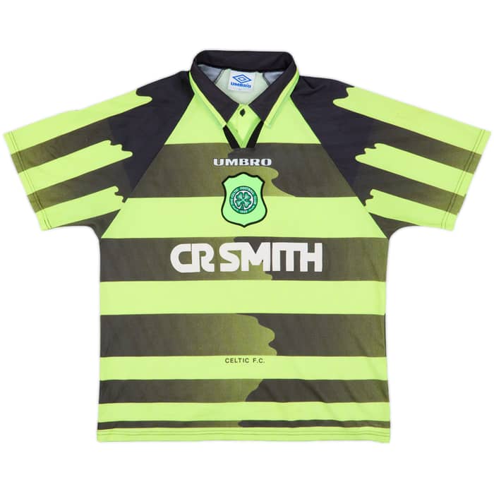 1996-97 Celtic Away Shirt - 9/10 - (XL)