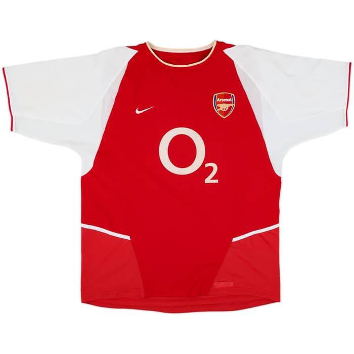 2002-04 Arsenal Home Shirt Henry #14 - 7/10 - (XL)