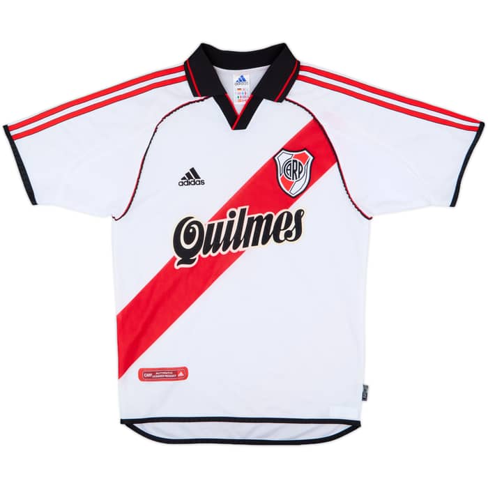 2000-02 River Plate Home Shirt - 7/10 - (S)