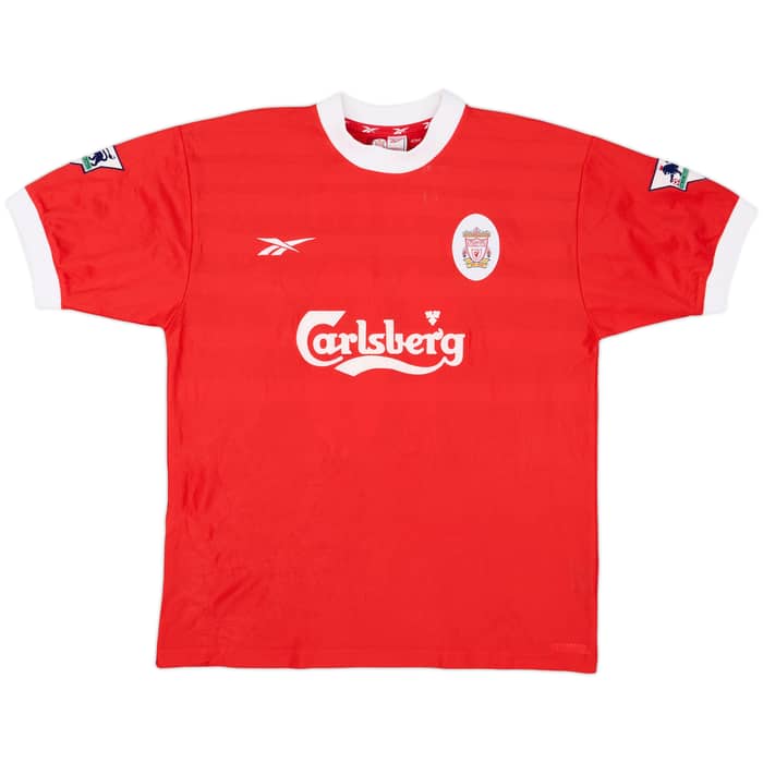 1998-00 Liverpool Home Shirt Owen #10 - 8/10 - (L)