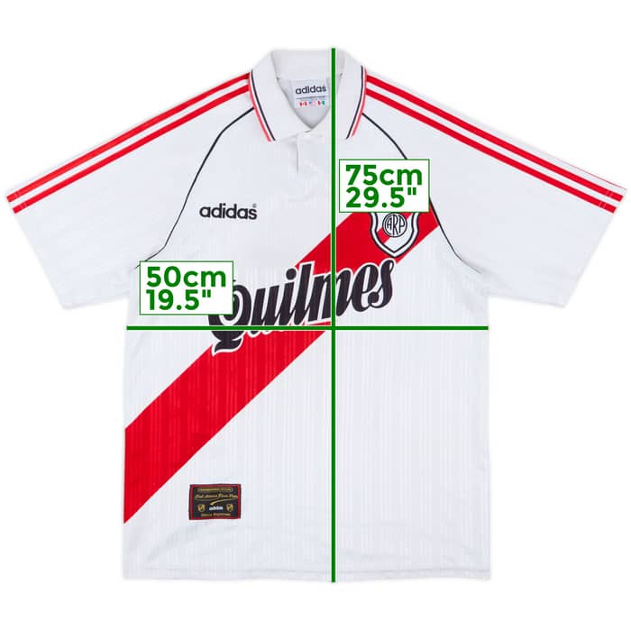 1995-96 River Plate Home Shirt #5 - 7/10 - (M)