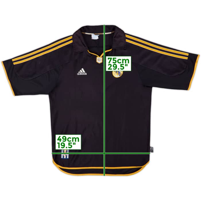 1999-01 Real Madrid Away Shirt - 4/10 - (M)