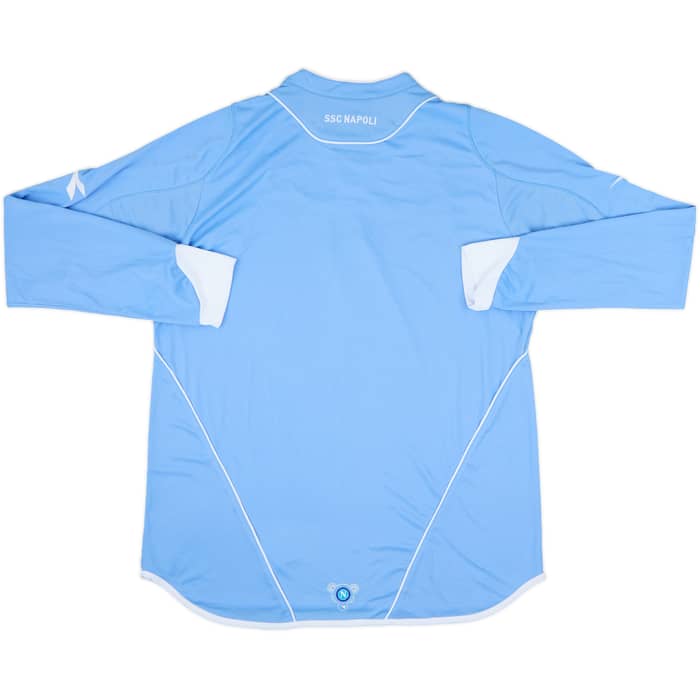 2007-08 Napoli Home L/S Shirt (L)