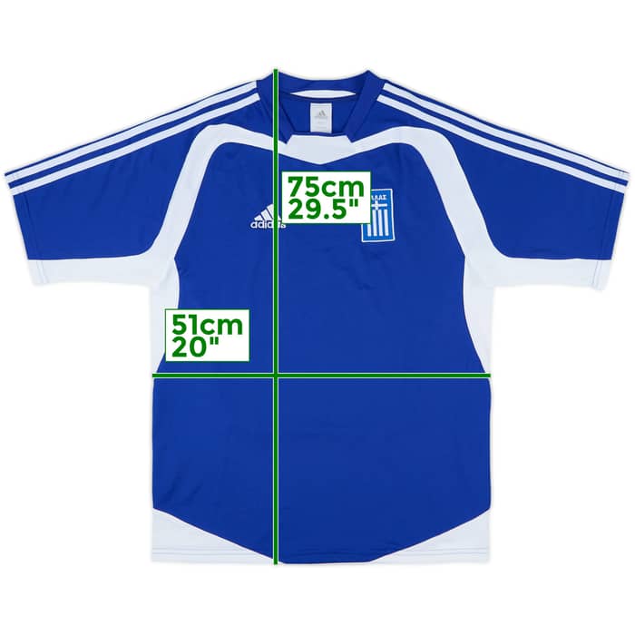 2004-06 Greece Home Shirt - 9/10 - (S)