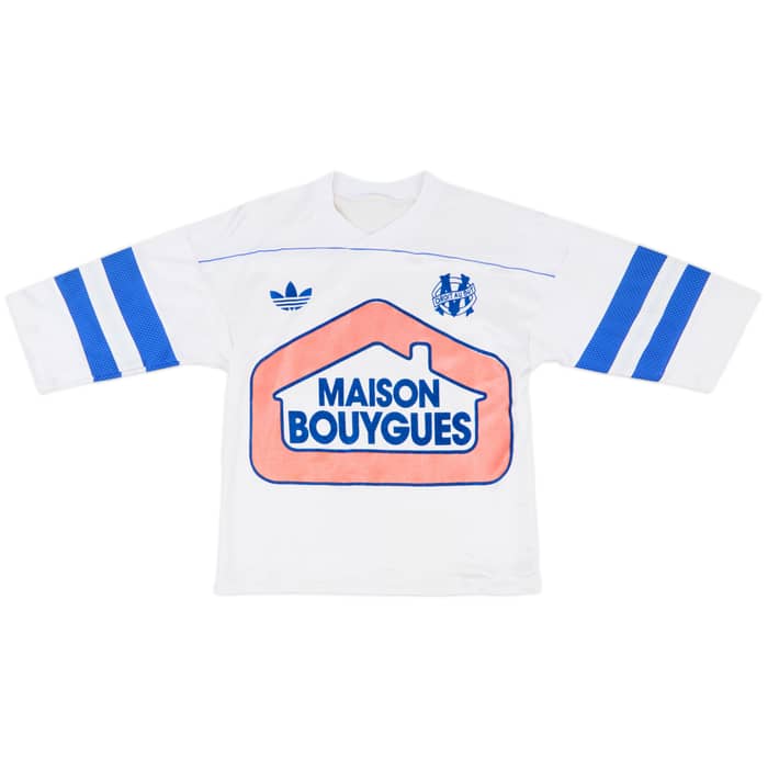 1986-87 Olympique Marseille Home Shirt - 7/10 - (M)