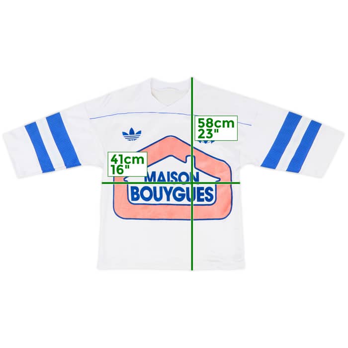 1986-87 Olympique Marseille Home Shirt - 7/10 - (M)