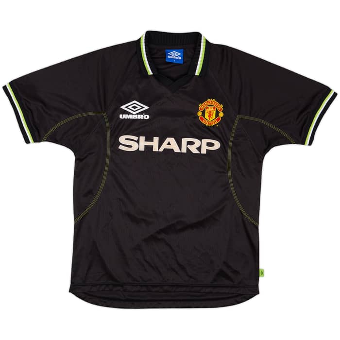 1998-99 Manchester United Third Shirt Scholes #18 - 8/10 - (M)